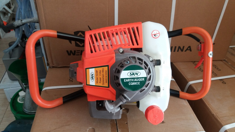 چاله کن موتوری مدل 1E48F SKN- 68CC تک نفره(بدون مته)