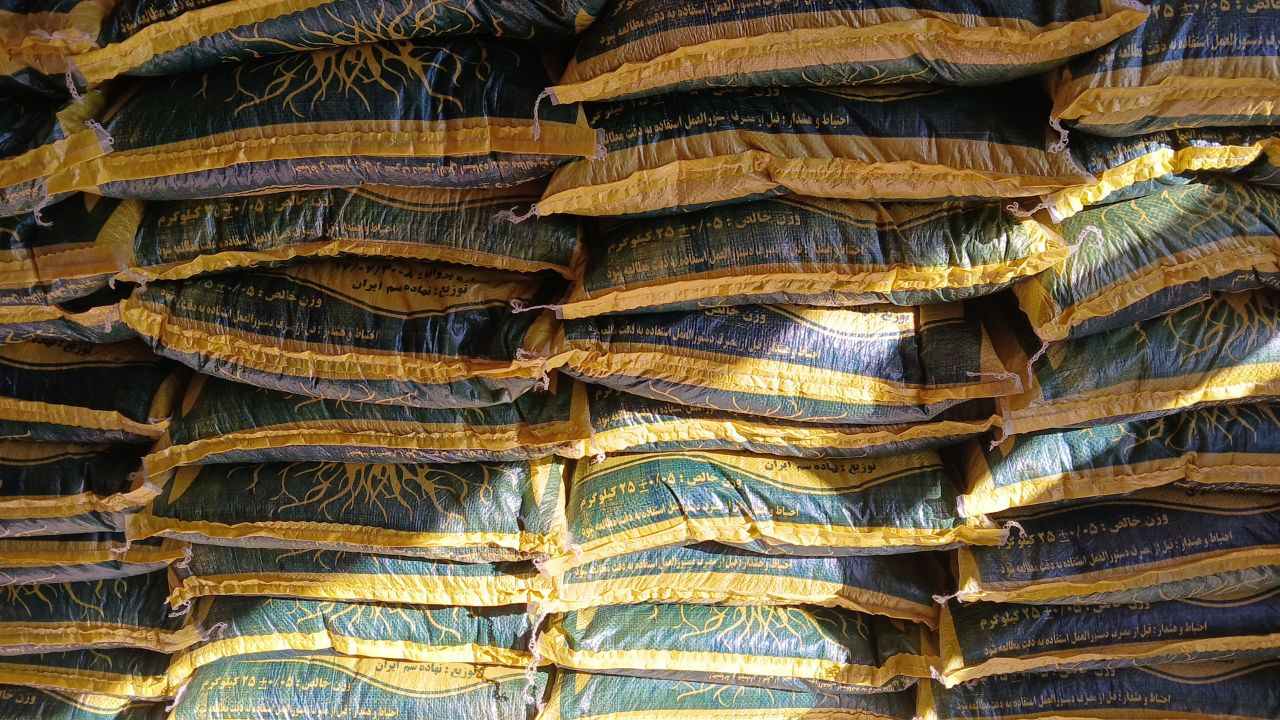 گوگرد گرانوله معدنی ۸۰ درصد