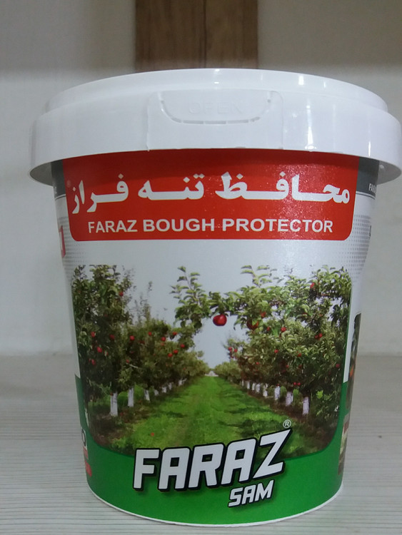 رنگ محافظ تنه درختان فراز یک کیلویی